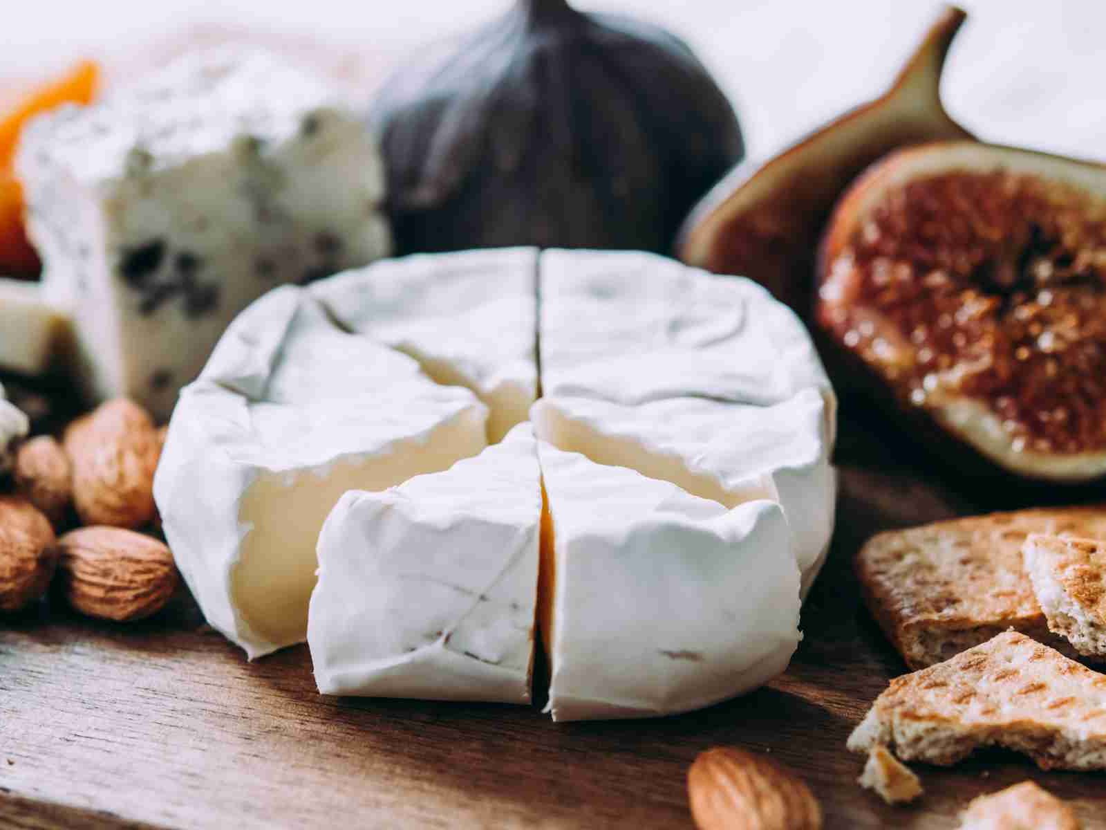 A Cheese Board with Camembert