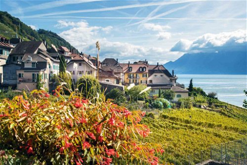 Das pittoreske Winzerdorf Epesses am Genfersee muss man als Fan des Schweizer Weins einmal besucht haben.