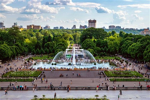 Gorki Park is an unequalled green space in Moscow.