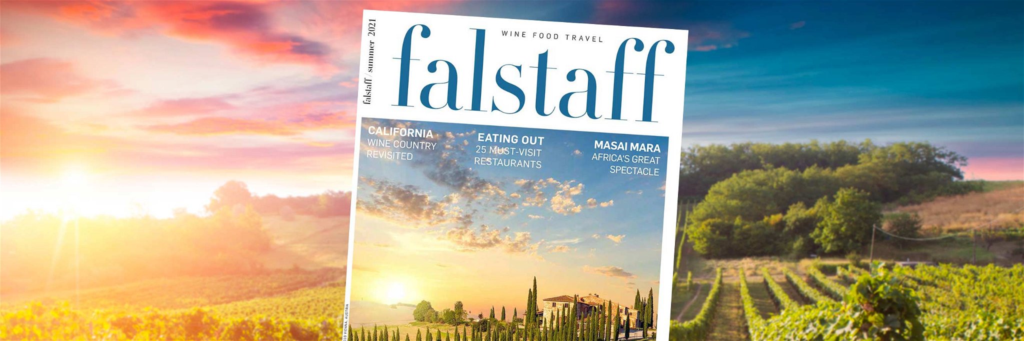 The Inaugural Cover of Falstaff International