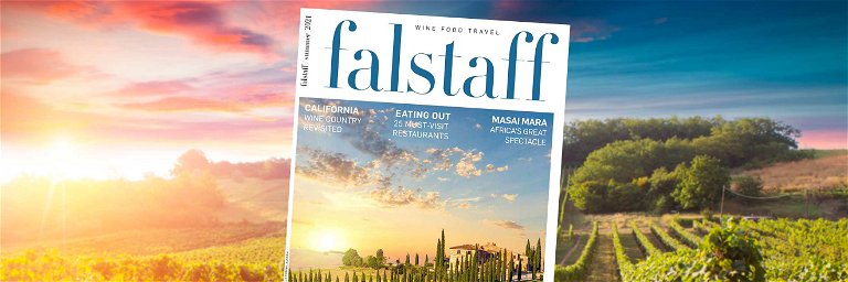 Das erste Cover von Falstaff International