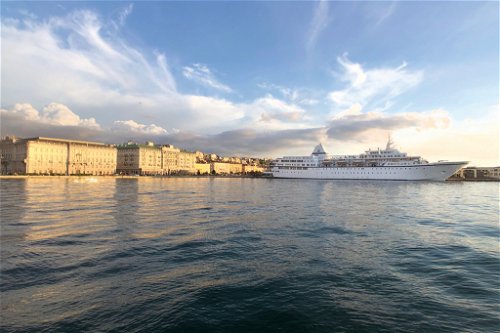 Trieste seaport is equipped to welcome large cruise liners