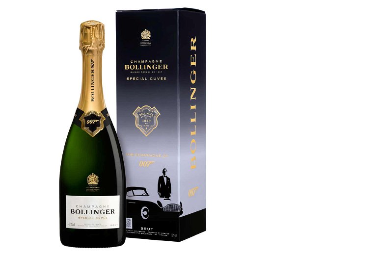 Die Champagne Bollinger&nbsp;Special&nbsp;Cuvée&nbsp;007&nbsp;Limited Edition im «Original-Gewand».