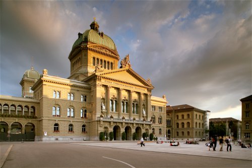 Muss man mindestens einmal im Leben gesehen haben: das Bundeshaus der Schweiz.