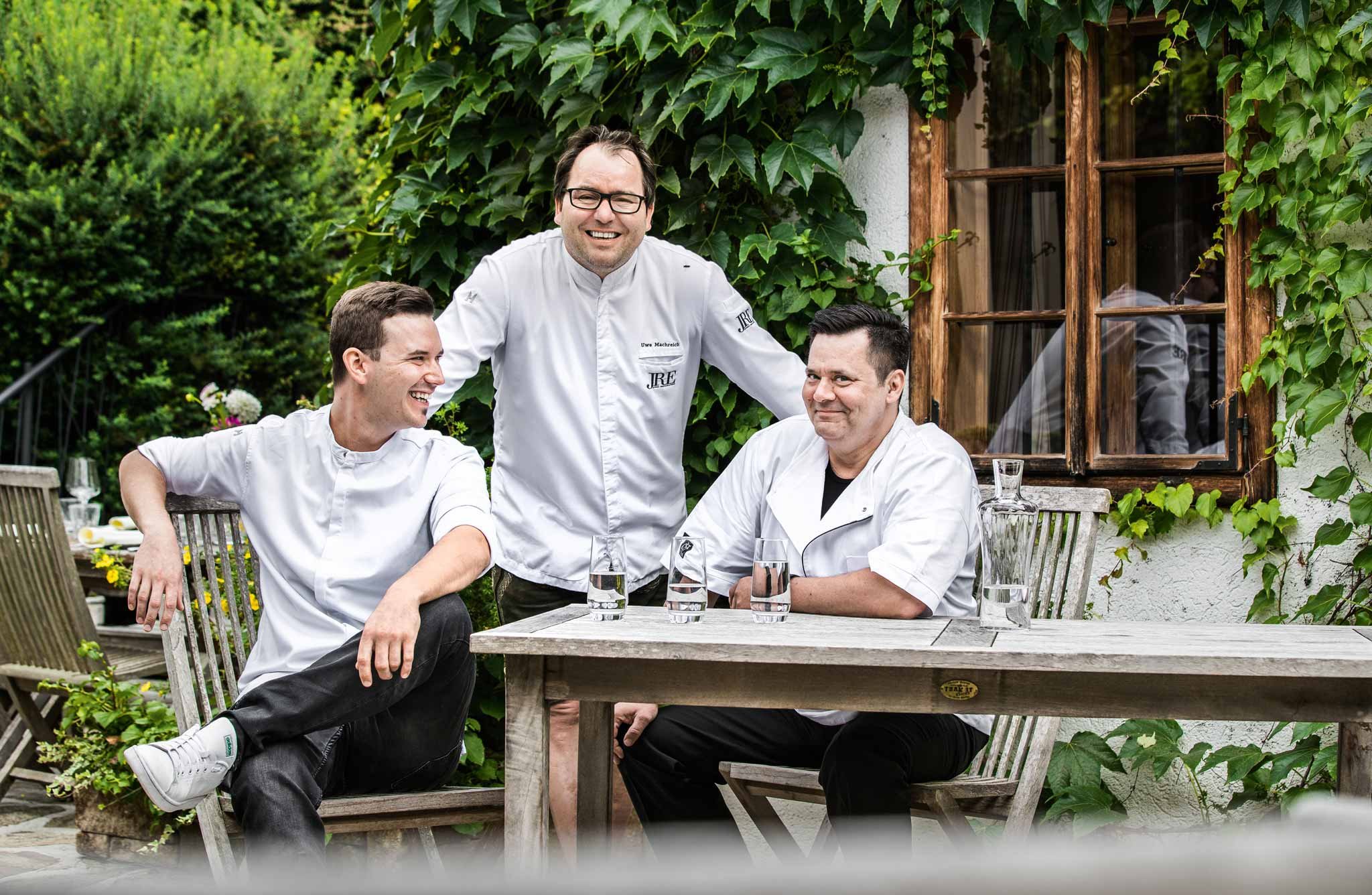 Uwe Machreich, Christoph Puchegger&nbsp;und Bernhard Gruber sind allesamt Garanten für Top-Gourmetküche in der Region Wiener Alpen.
