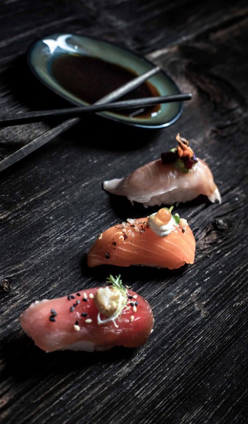 Bei der Pop-Up-Tour werden Sushi-Kreationen mit heimischem Fisch angeboten.