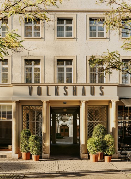 Das Boutique-Hotel «Volkshaus Basel»