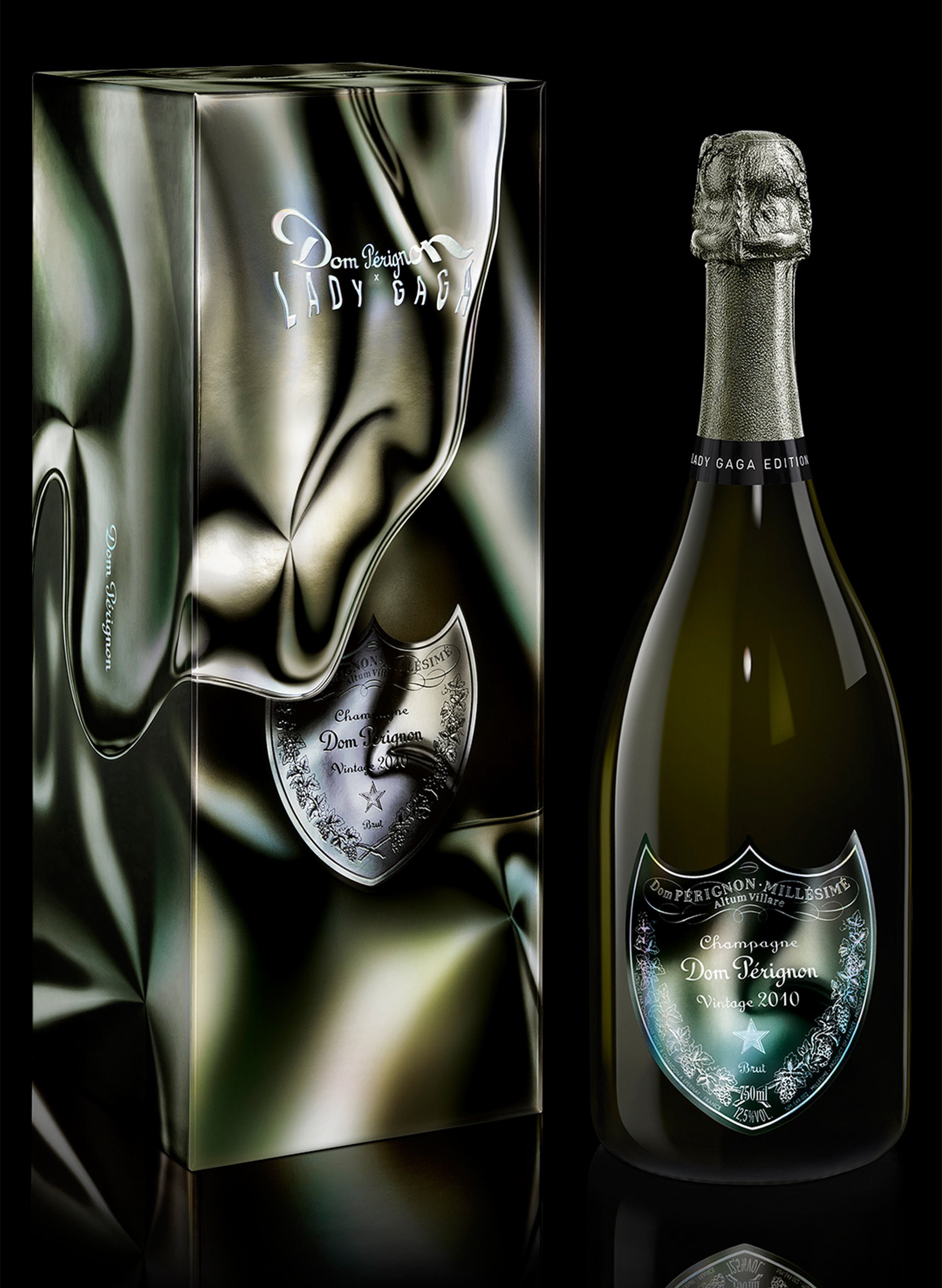 Jensen's Liquors  Moet & Chandon Dom Perignon Lady Gaga Limited Edition  Champagne