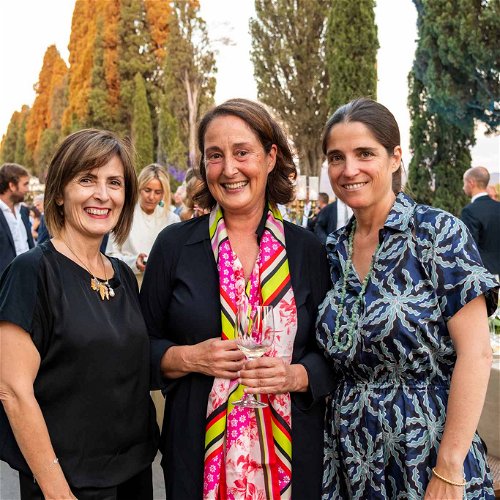 Die Wein-Damen von Bolgheri: Cinzia Merli (Le Macchiole), Albiera Antinori (Guado al Tasso), Priscilla Incisa della Rocchetta (Tenuta San Guido-Sassicaia)