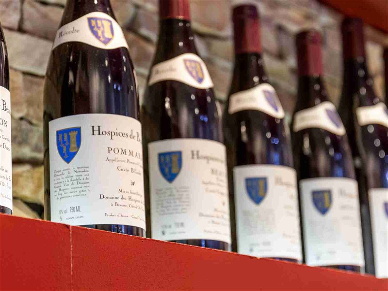 A range of Hospices de Beaune wines