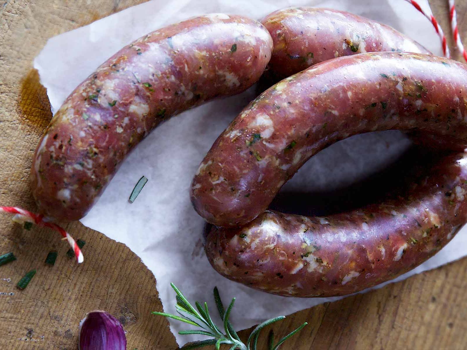 Italian salsiccia: just perfect with&nbsp;pasta or risotto.