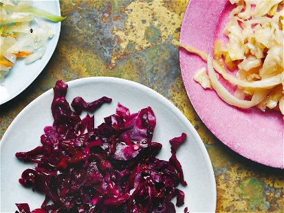 Fermented Cabbage Becomes Sauerkraut