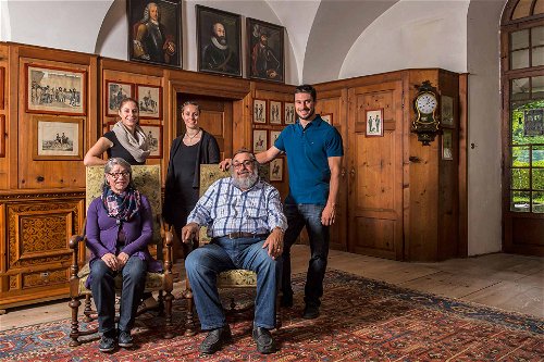Familie von Tscharner: Mit ihr wurde der Rebbau zentrales Element auf Schloss Reichenau.