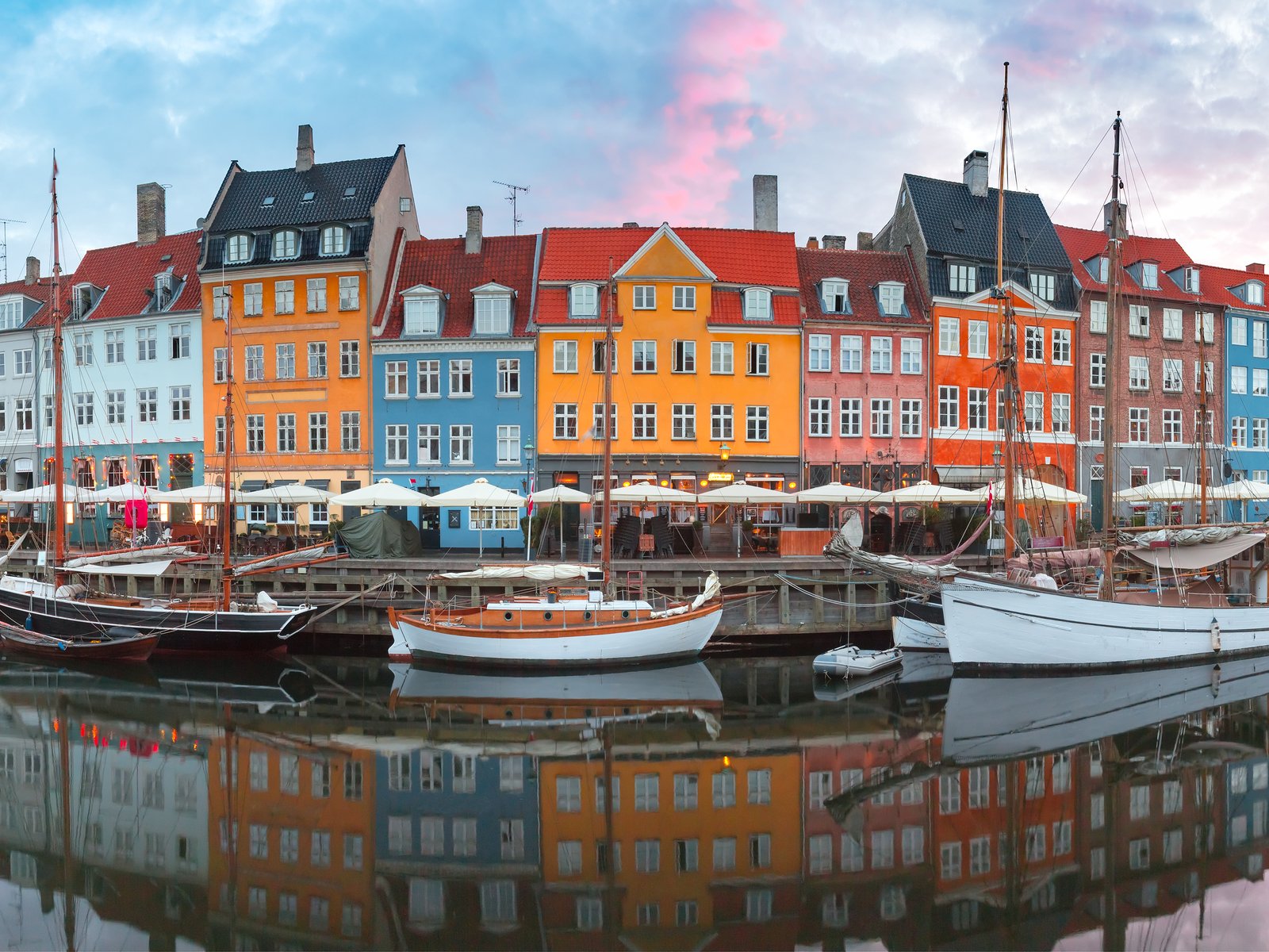 The old town of Copenhagen, which has just taken the top slot in the Safest Cities Index.

