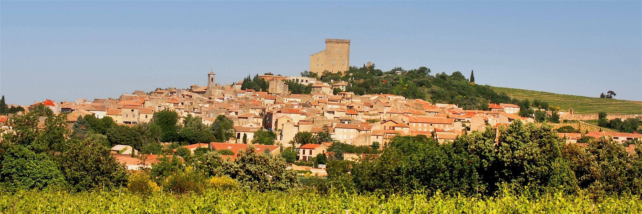 Einst residierten die aus Rom geflüchteten Gegenpäpste in Avignon. In Châteauneuf ließen sie ihren Sommersitz errichten.