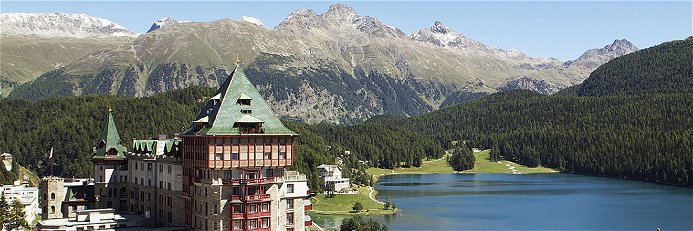 Das «Badrutt's Palace» in St. Moritz