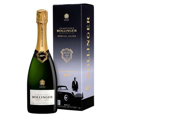 Die Champagne Bollinger&nbsp;Special&nbsp;Cuvée&nbsp;007&nbsp;Limited Edition im »Original-Gewand«.