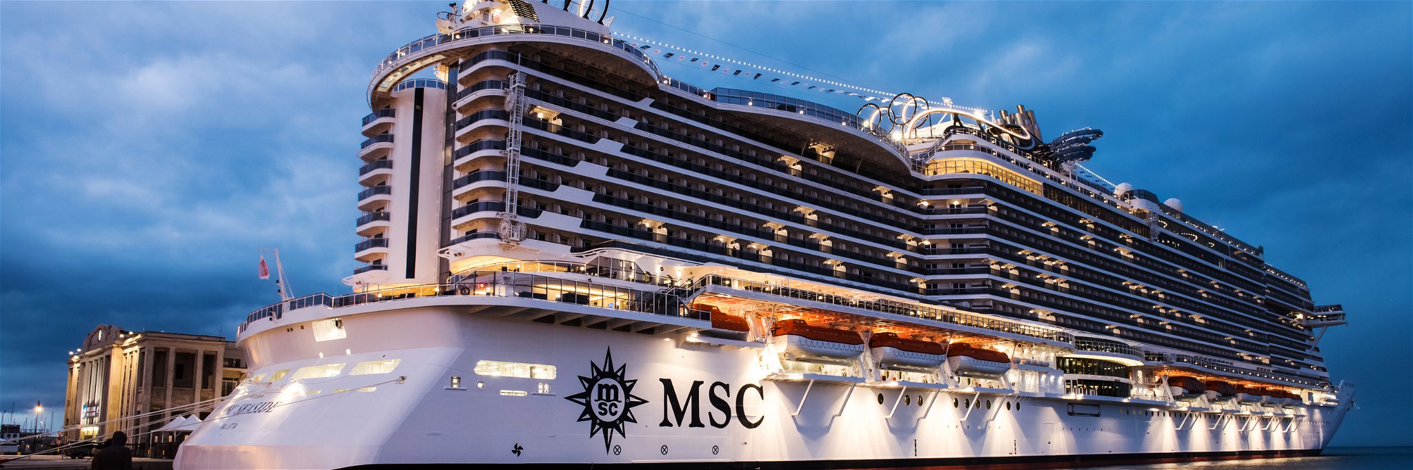 One of MSC Cruises's ships