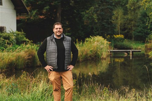 Andreas Fischer-Ankern: Züchtet im Waldviertel Bio-Karpfen
