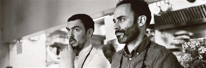Bertrand Grébaut (links) ist der geniale Koch, Théo Pourriat (rechts) der geniale Restaurateur.