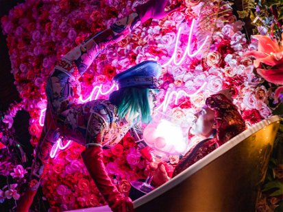 Das «Pink Rabbit»-Event feiert das Leben mit Moët &amp; Chandon Champagner
