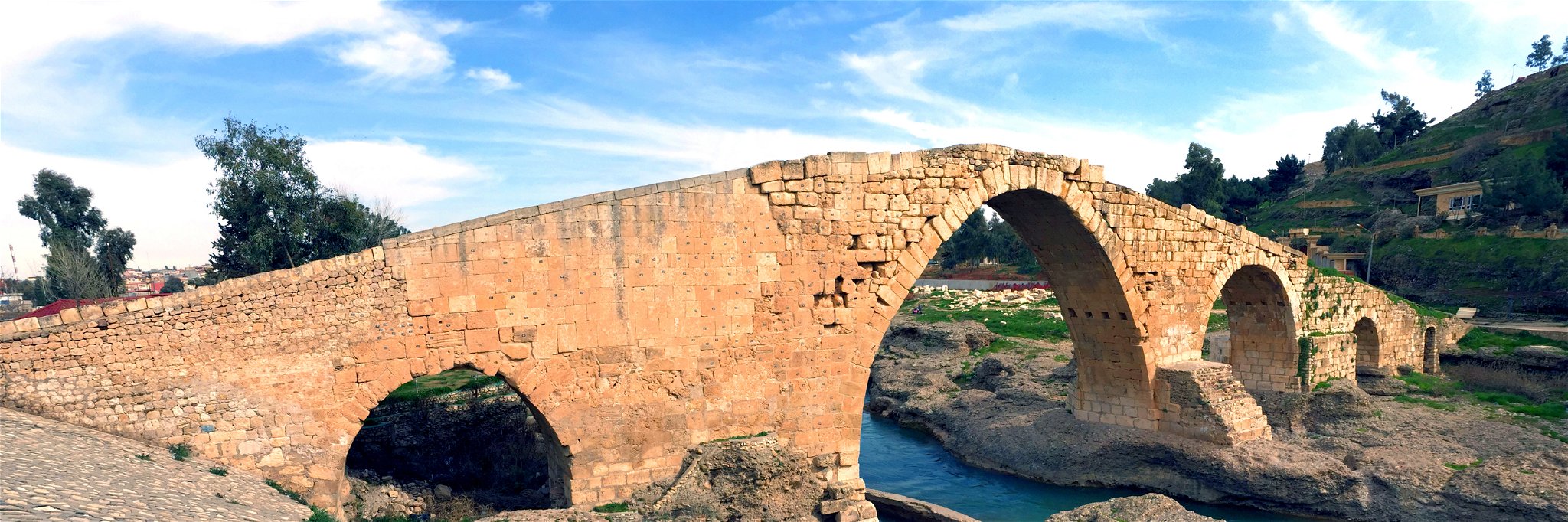 A historic bridge&nbsp;in&nbsp;Dohuk, where the oldest industrial wine press has been excavated.&nbsp;