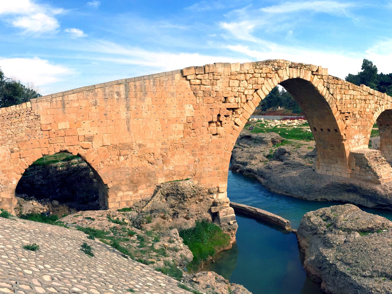 A historic bridge&nbsp;in&nbsp;Dohuk, where the oldest industrial wine press has been excavated.&nbsp;
