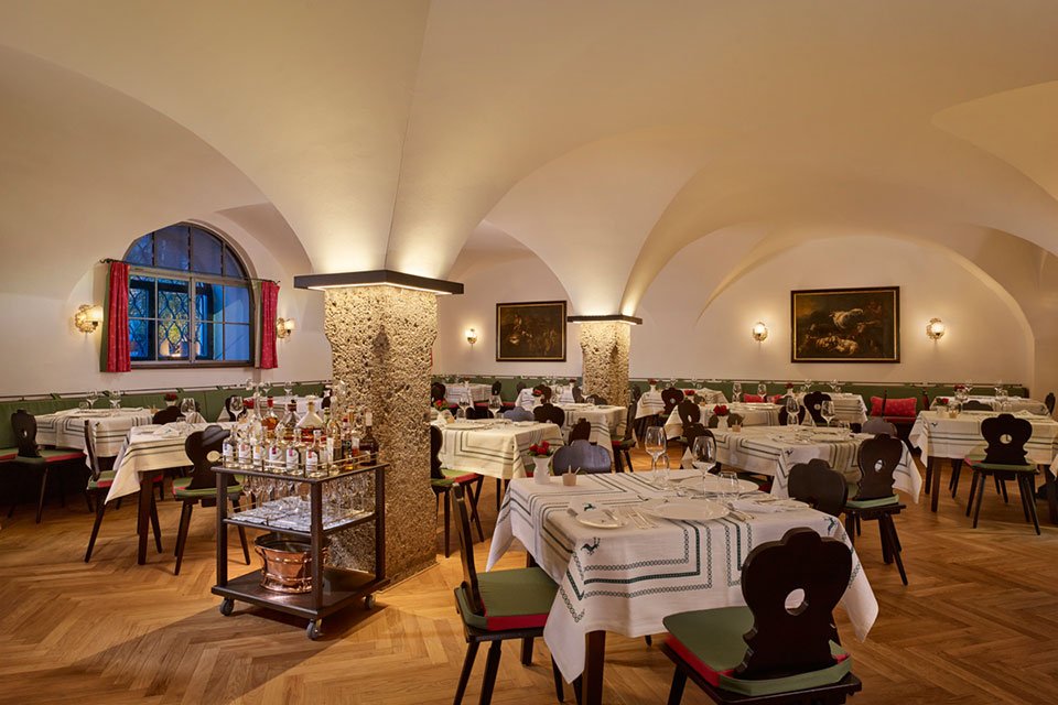 Das Restaurant im&nbsp;Hotel Goldener Hirsch