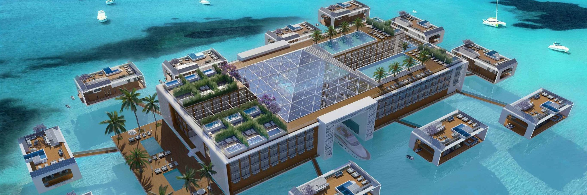 Der Kempinski Floating Palace: ein modernes Atlantis Deluxe?