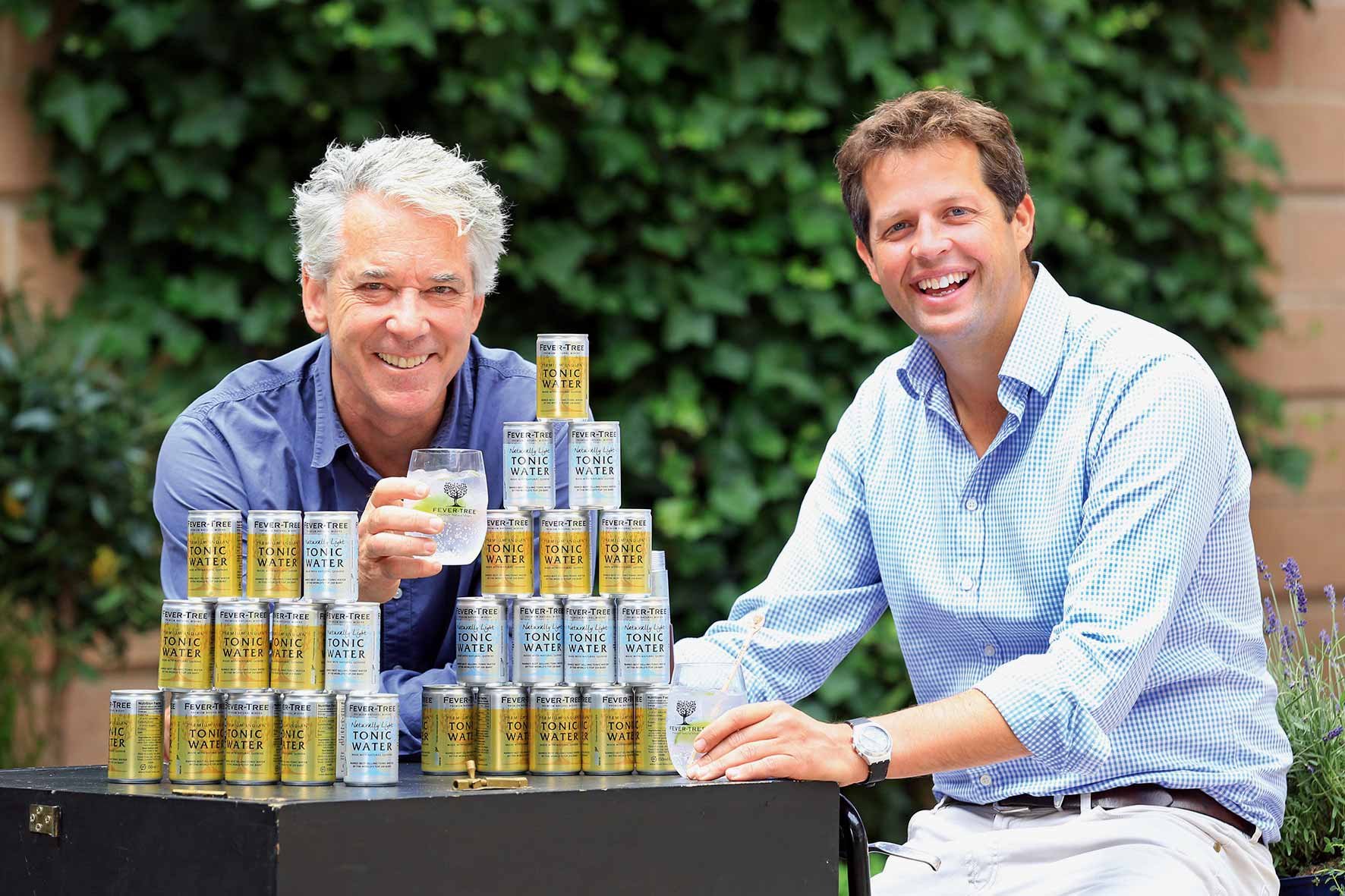 Charles Rolls und Tim Warrillow widmen sich seit 2005 erfolgreich der Herstellung von Fever-Tree Tonic.