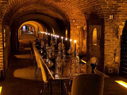 The cellars at Moët &amp; Chandon in Reims