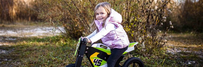 Das STO-BI Kinder-Laufrad bringt sportliche Abwechslung für Kinder.
