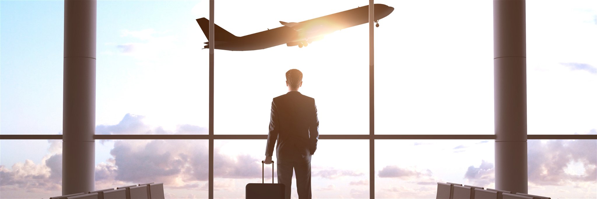 Business travellers are reluctant to get back in the sky.