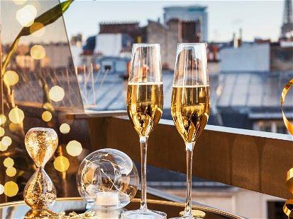 Check in to a fabulous hotel to ring in the New Year in style.