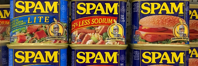 Spam in a can.