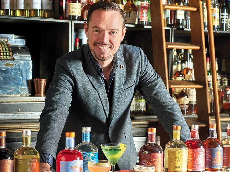 Mark Livings founded the Australian brand Lyre's&nbsp;in 2019 and is conquering the world with his spirit alternatives.