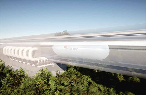 Der Idee des überschallschnellen Transports durch Röhren haben sich verschiedene Firmen verschrieben. Virgin Hyperloop gelang es im November 2020 erstmals, Passagiere durch einen solchen Tunnel zu befördern.