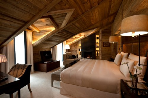 Die Panorama Suite im «The Alpina Gstaad»