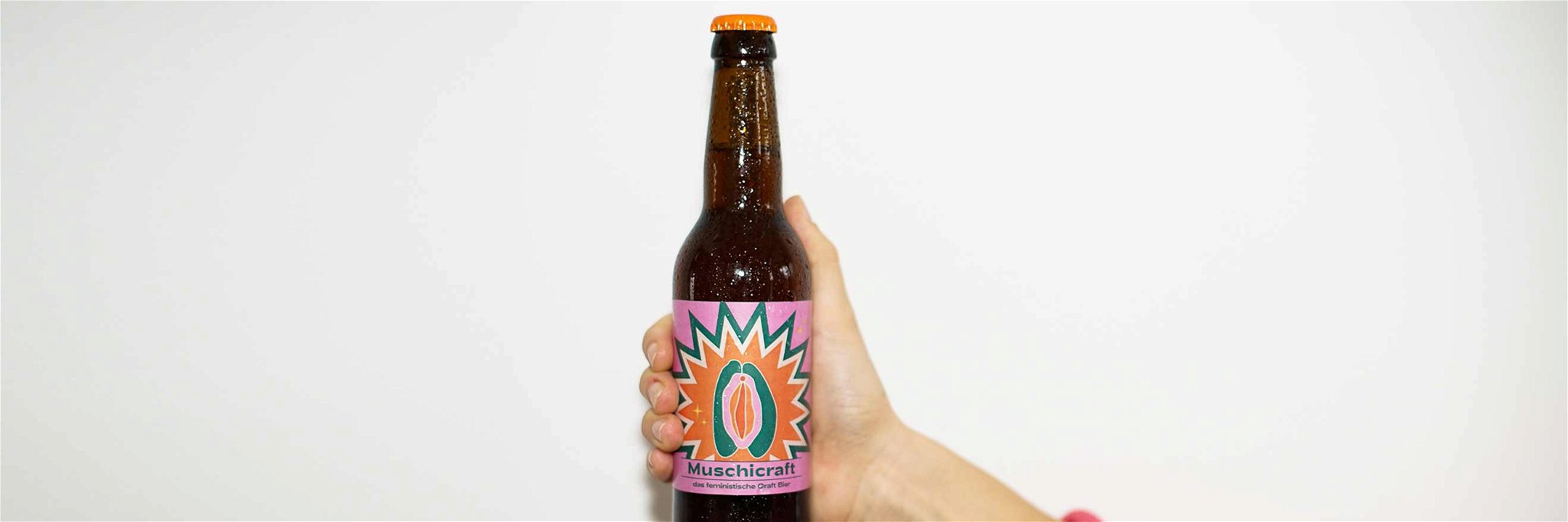 The feminist beer is called Muschicraft.