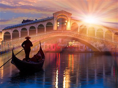 Das Bild von Venedig ist geprägt durch die&nbsp;Gondolieri
