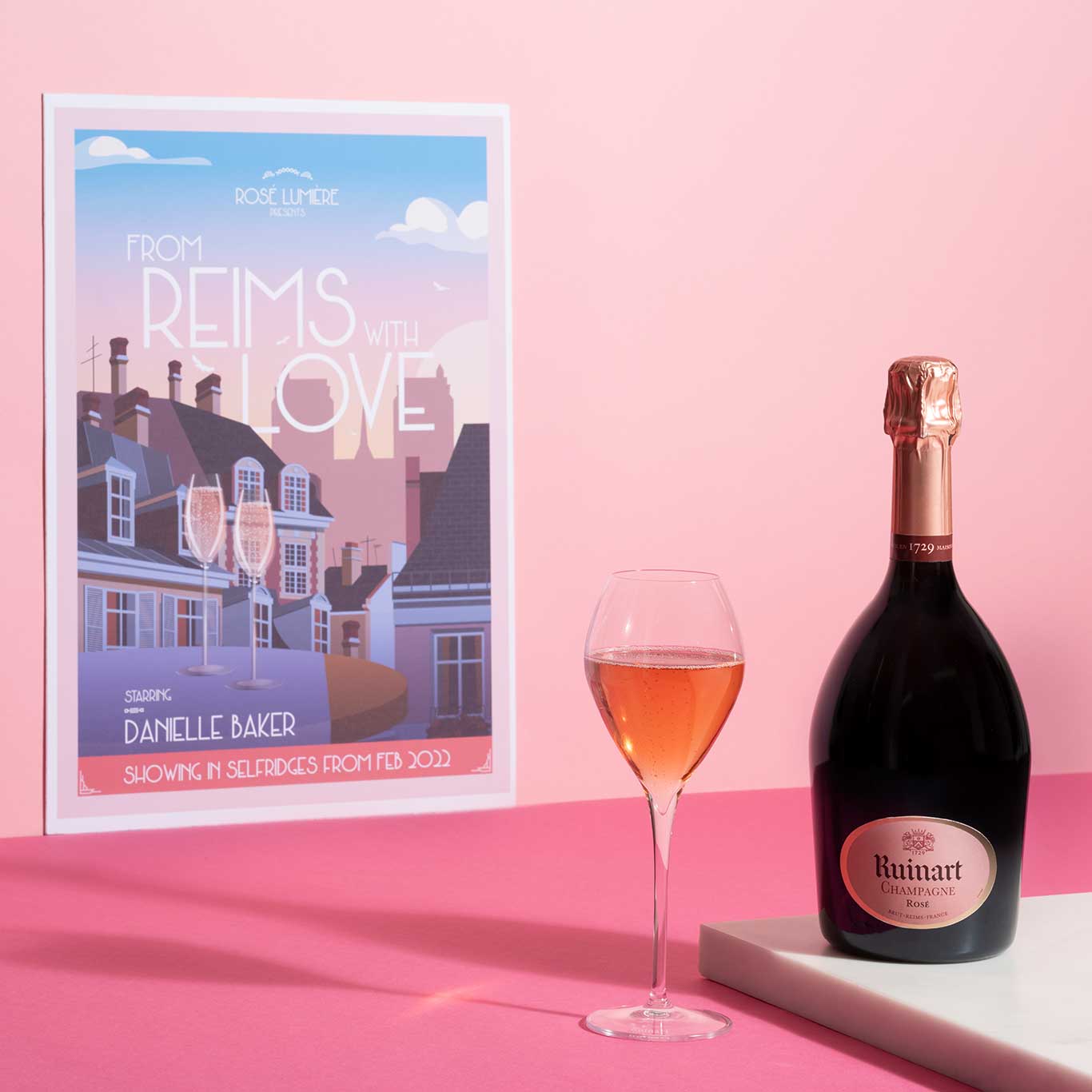 Moet Hennessy partners with Selfridges to showcase rose and