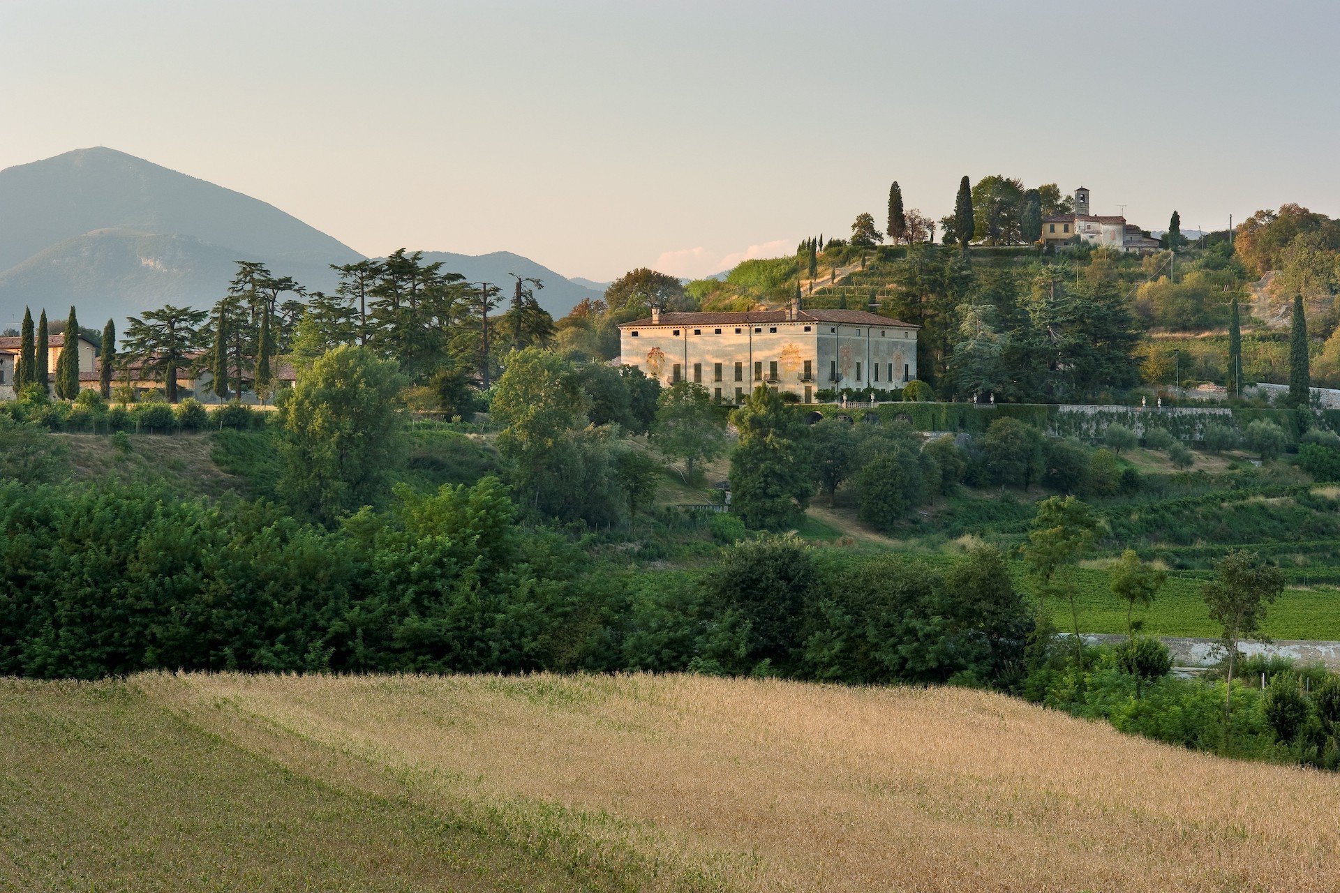 Franciacorta wines express the serenity of this Italian landscape in Lombardy.
