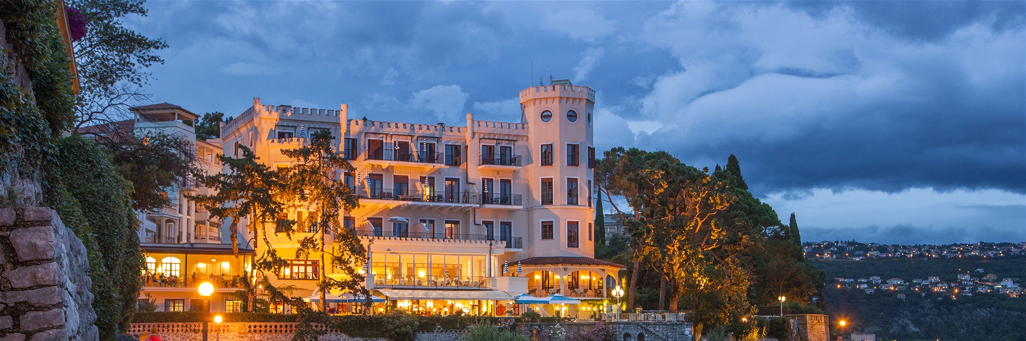 Resort Miramar in Opatija an der Kvarner Bucht.