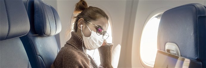 Die Maskenpflicht im Flugzeug könnte für Diskussionen sorgen.
