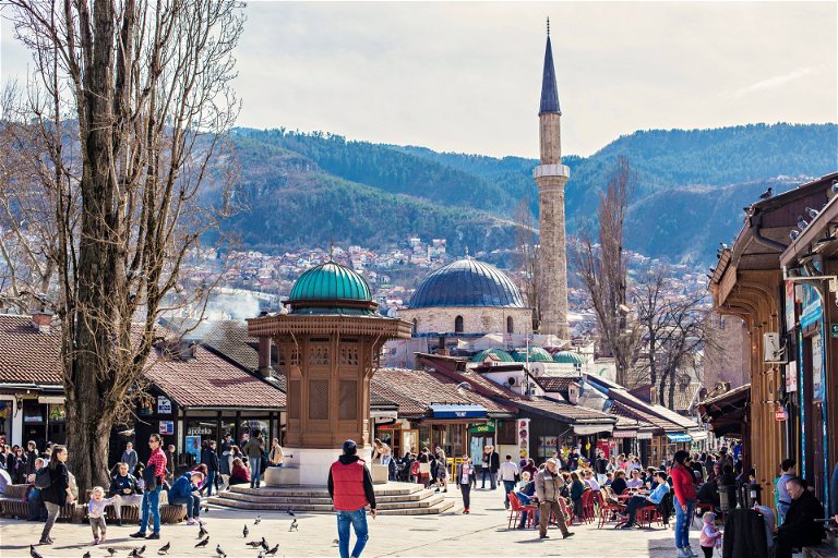 The Bosnian capital of Sarajevo is a&nbsp;fascinating place to visit in winter