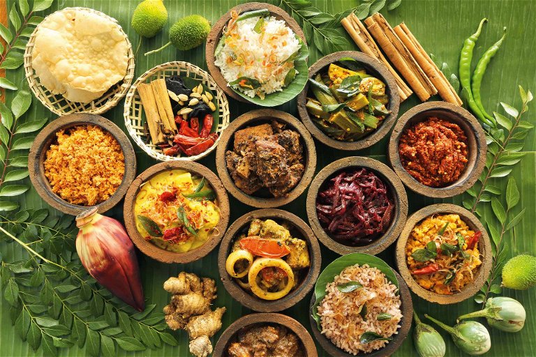 Ein Fest für alle Sinne: Die Vielfalt der Küche auf Sri Lanka ist schwer zu übertreffen.