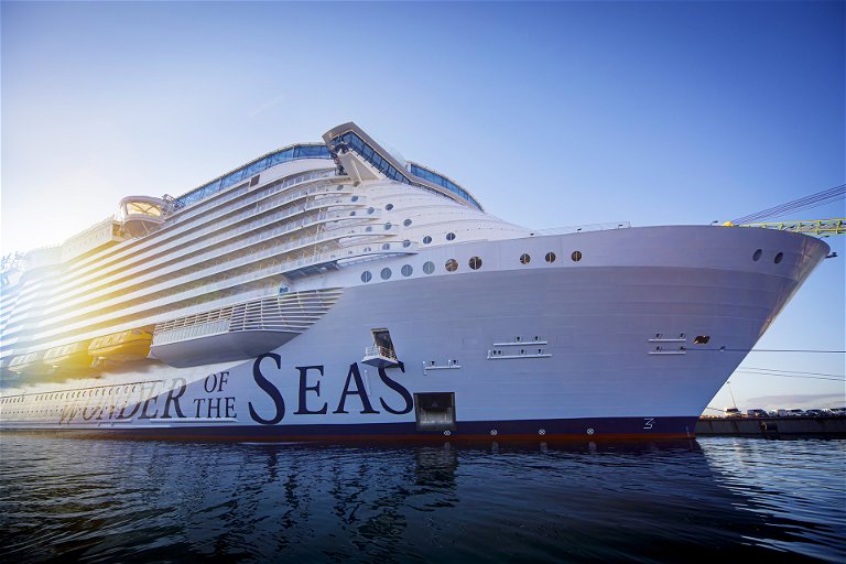 Wonder of the Seas: Mega-Schiff geht ab 4.März auf Kreuzfahrt.