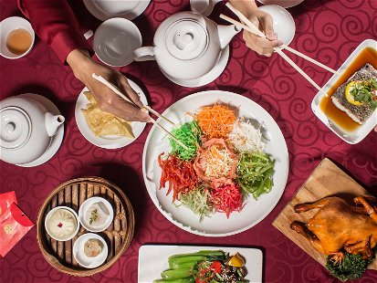Traditional food for Lunar New Year