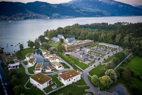 Das Hotel «Deltapark Vitalresort» in Gwatt bei Thun