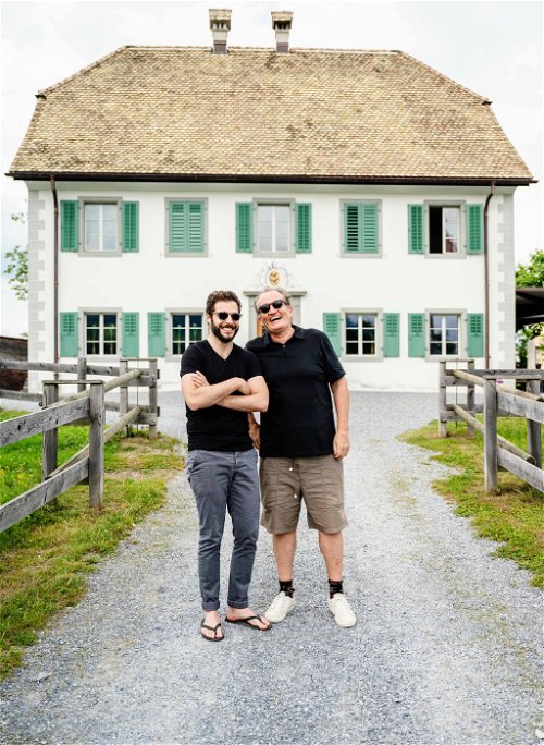 Die Szene-Gastronomen Florian Weber und Michel Péclard